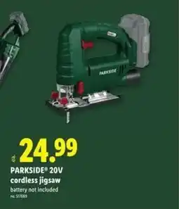 Lidl 20v cordless jigsaw offer