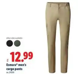 Lidl Esmaramen's cargo pants offer