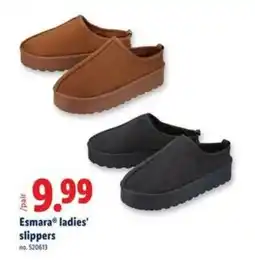 Lidl Esmara ladies' slippers offer