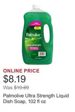 Costco Palmolive Ultra Strength Liquid Dish Soap, 102 fl oz offer