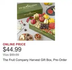 Costco The Fruit Company Harvest Gift Box, Pre-Order offer