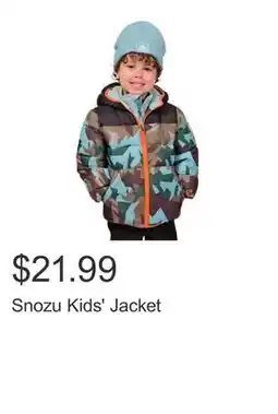 Costco Snozu Kids' Jacket offer