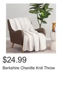 Costco Berkshire Chenille Knit Throw offer
