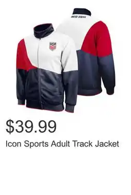 Costco Icon Sports Adult Track Jacket offer