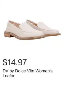 Costco DV by Dolce Vita Women's Loafer offer