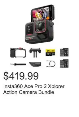 Costco Insta360 Ace Pro 2 Xplorer Action Camera Bundle offer