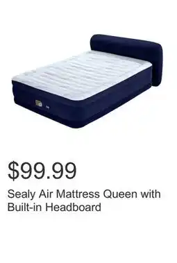 Costco Sealy Air Mattress Queen with Built-in Headboard offer