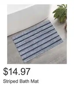 Costco Striped Bath Mat offer