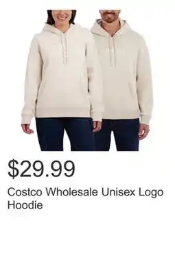 Costco Costco Wholesale Unisex Logo Hoodie offer
