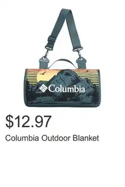 Costco Columbia Outdoor Blanket offer