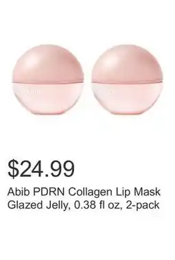 Costco Abib PDRN Collagen Lip Mask Glazed Jelly, 0.38 fl oz, 2-pack offer