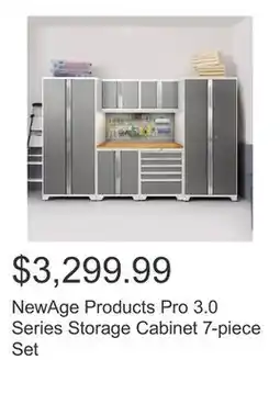 Costco NewAge Products Pro 3.0 Series Storage Cabinet 7-piece Set offer