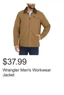 Costco Wrangler Men's Workwear Jacket offer