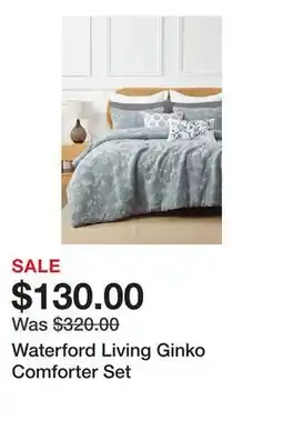 Belk Waterford Living Ginko Comforter Set offer