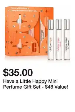 Belk Have a Little Happy Mini Perfume Gift Set - $48 Value! offer