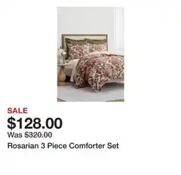 Belk Rosarian 3 Piece Comforter Set offer