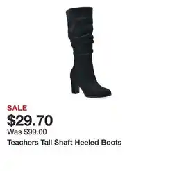 Belk Teachers Tall Shaft Heeled Boots offer