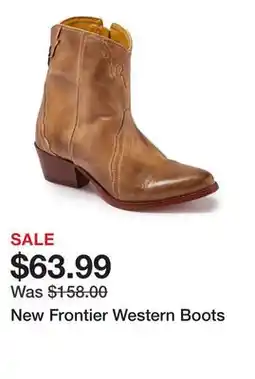 Belk New Frontier Western Boots offer