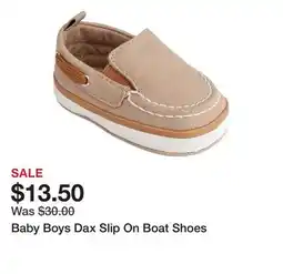 Belk Baby Boys Dax Slip On Boat Shoes offer