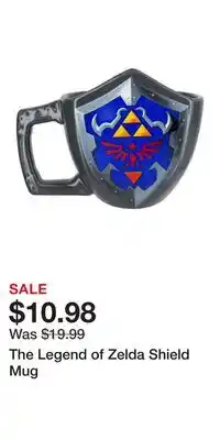 Game Stop The Legend of Zelda Shield Mug offer