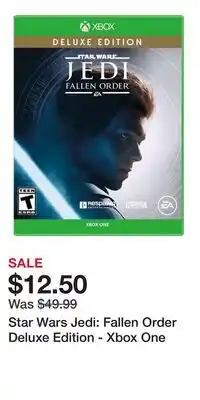 Game Stop Star Wars Jedi: Fallen Order Deluxe Edition - Xbox One offer