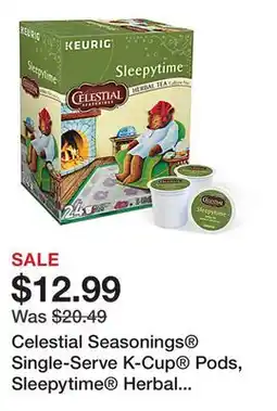 Office Depot Celestial Seasonings Single-Serve K-Cup Pods, Sleepytime Herbal Tea, Box Of 24 offer