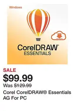 Office Depot Corel CorelDRAW Essentials AG For PC offer