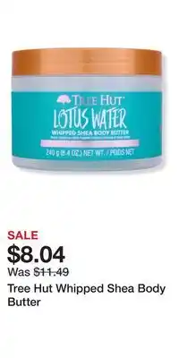 Ulta Beauty Tree Hut Whipped Shea Body Butter offer