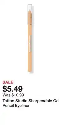 Ulta Beauty Tattoo Studio Sharpenable Gel Pencil Eyeliner offer
