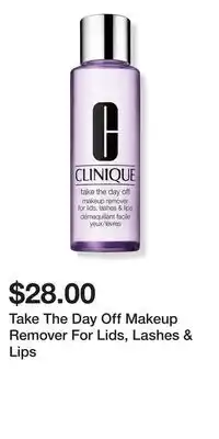 Ulta Beauty Take The Day Off Makeup Remover For Lids, Lashes & Lips offer