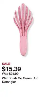 Ulta Beauty Wet Brush Go Green Curl Detangler offer