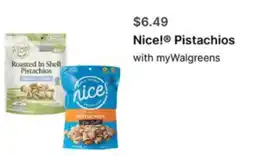 Walgreens Nice! Pistachios offer