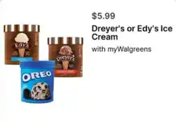 Walgreens Dreyer's or Edy's Ice Cream offer