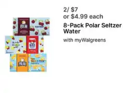 Walgreens Polar Seltzer Water offer