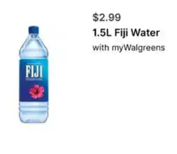 Walgreens Fiji Water offer