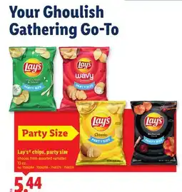Lidl Lay's chips, party size offer