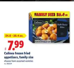 Lidl Culinea frozen fried appetizers, family size offer