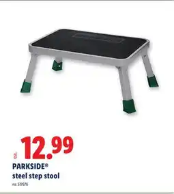 Lidl PARKSIDE steel step stool offer