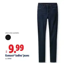 Lidl Esmara ladies' jeans offer
