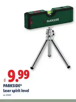 Lidl PARKSIDE laser spirit level offer