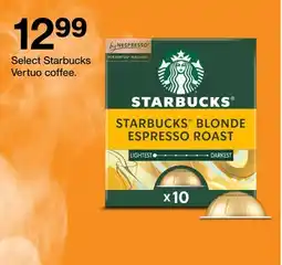 Target Select Starbucks Vertuo coffee offer