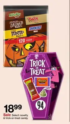 Target Select novelty & trick-or-treat candy offer