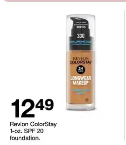 Target Revlon ColorStay 1-oz. SPF 20 foundation offer
