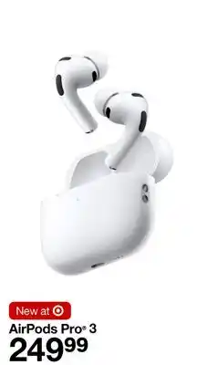 Target AirPods Pro 3 offer
