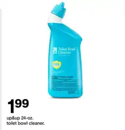 Target up&up 24-oz. toilet bowl cleaner offer