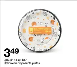 Target up & up 44-ct. 8.5 Halloween disposable plates offer