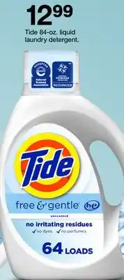 Target Tide 84-oz. liquid laundry detergent offer