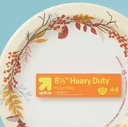 Target up&up 44-ct. 8.5 paper plates offer