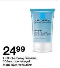 Target La Roche-Posay Toleriane 3.38-oz. double repair matte face moisturizer offer