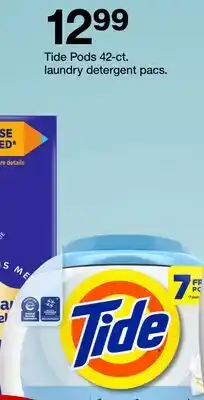 Target Tide Pods 42-ct. laundry detergent pacs offer